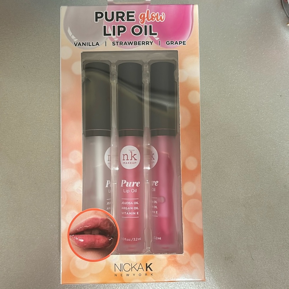 New Pure Glow Lip Oil